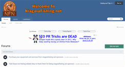 Desktop Screenshot of niagarafishing.net